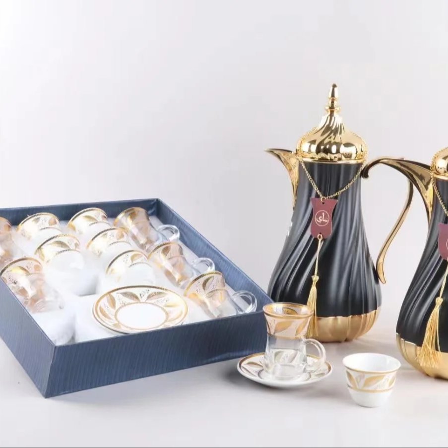 Best Selling Arabic Style Vacuum Flask Gift Box Middle East Countries Style Arabic Vacuum Flask Arabian Tea Coffee Pot