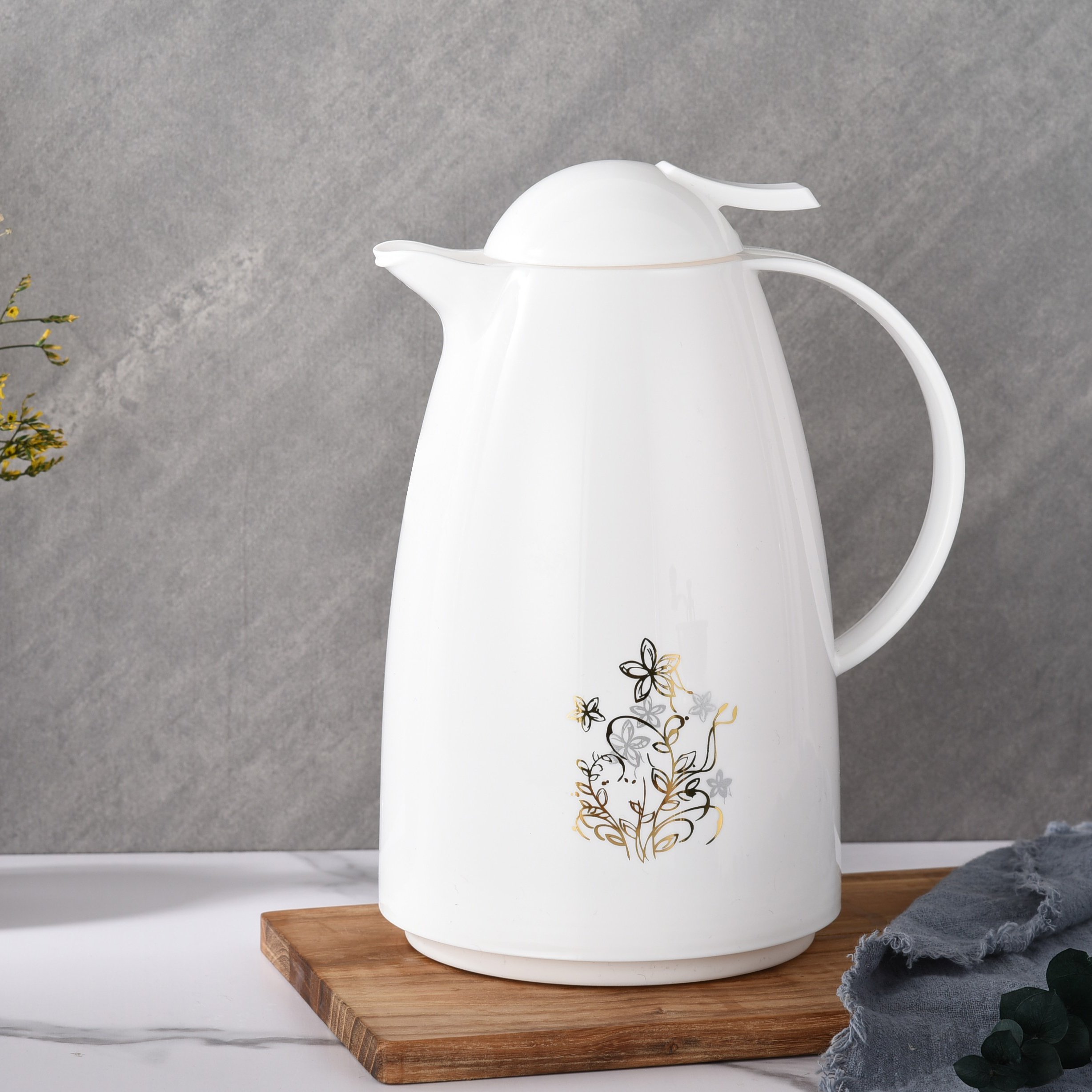 Vacuum Flask Bottle Thermos Cup Double Wall Travel Logo Custom Wholesale Gift BUSINESS White Metal Box Pcs