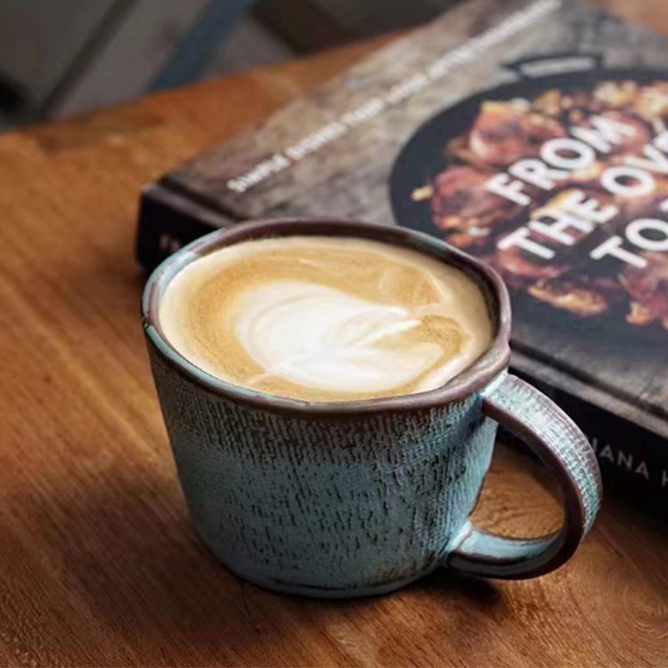 Wholesale Breakfast Yogurt Cup Custom Coffee Cup Travel Cup Nordic Matt Coffee Ceramic Mug Porcelain Mug
