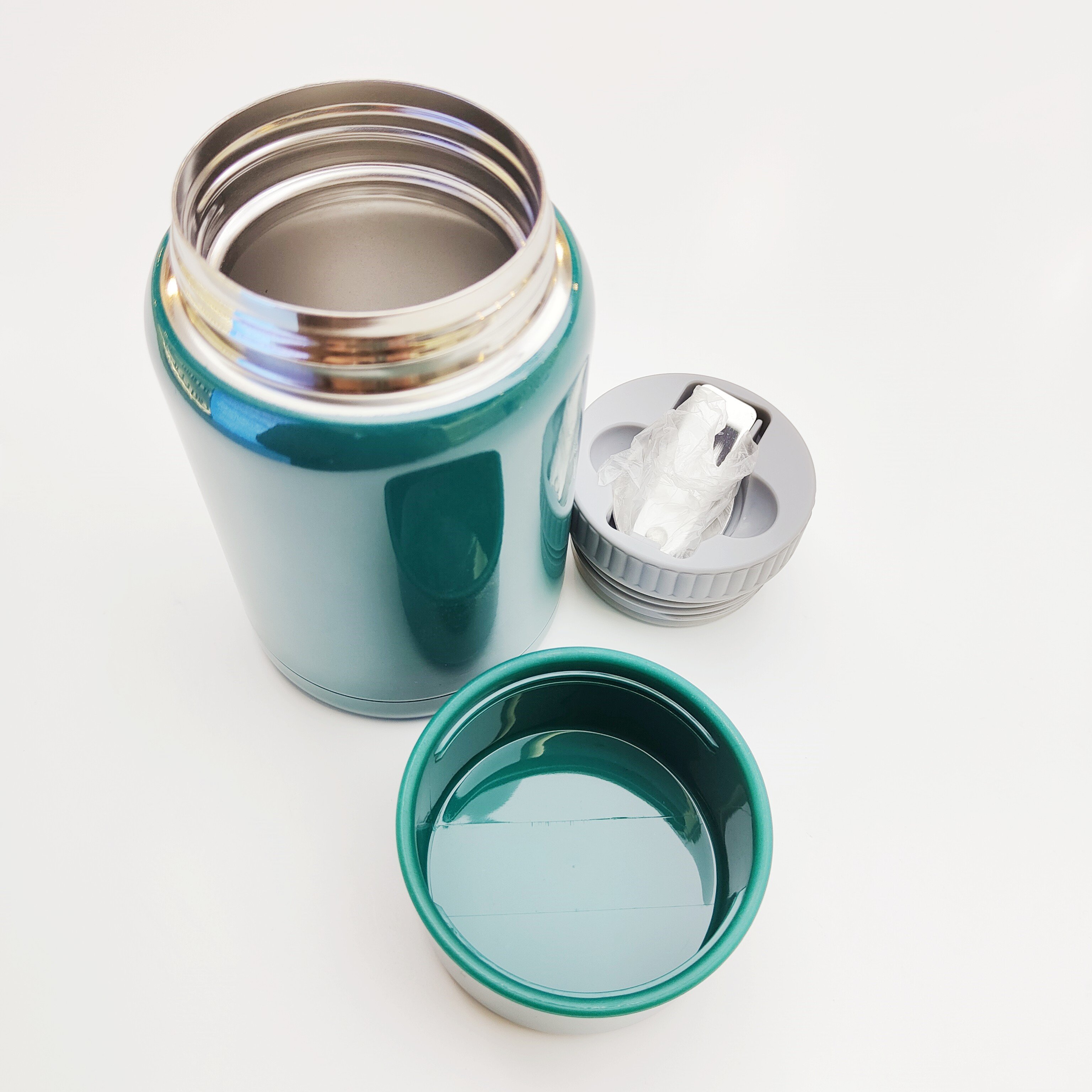 Double Wall 304 Stainless Steel Storage Food Jar Vacuum Bento Insulated Flask Thermos Lunch Box