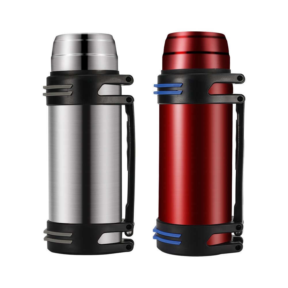 New style 2L 3L Large Capacity Double Wall vacuum bottle stainless steel vacuum flask travel pot with lid