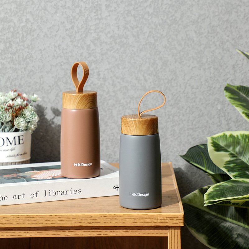 280Ml Creative 304 Stainless Steel Vacuum Flask Thermos Stainless Steel Water Bottle