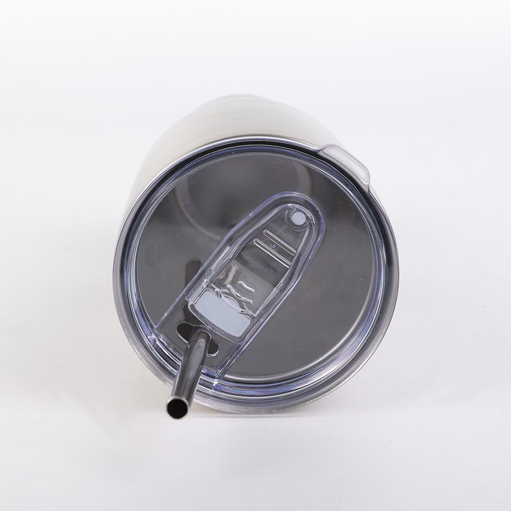 Grink 30oz 900ml Double Wall Vacuum Beer Mug Stainless Steel Insulated Car Water Bottle with Straw