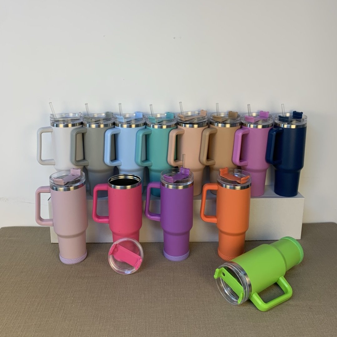 adventure reusable vacuum tumbler travel cup h2.0 tumbler 40oz