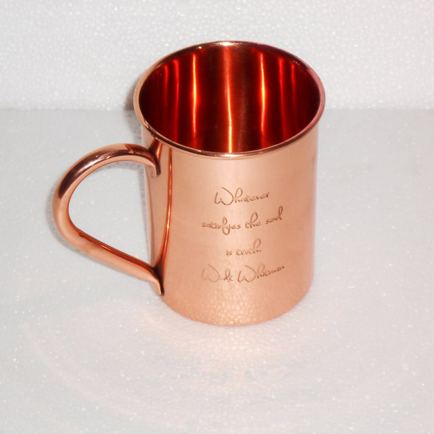 Custom Engraving Logo ~ Etching Company Logo Copper Mugs ~ Pure Copper Moscow Mule Mug with LOGO Engraving Solid Copper mug