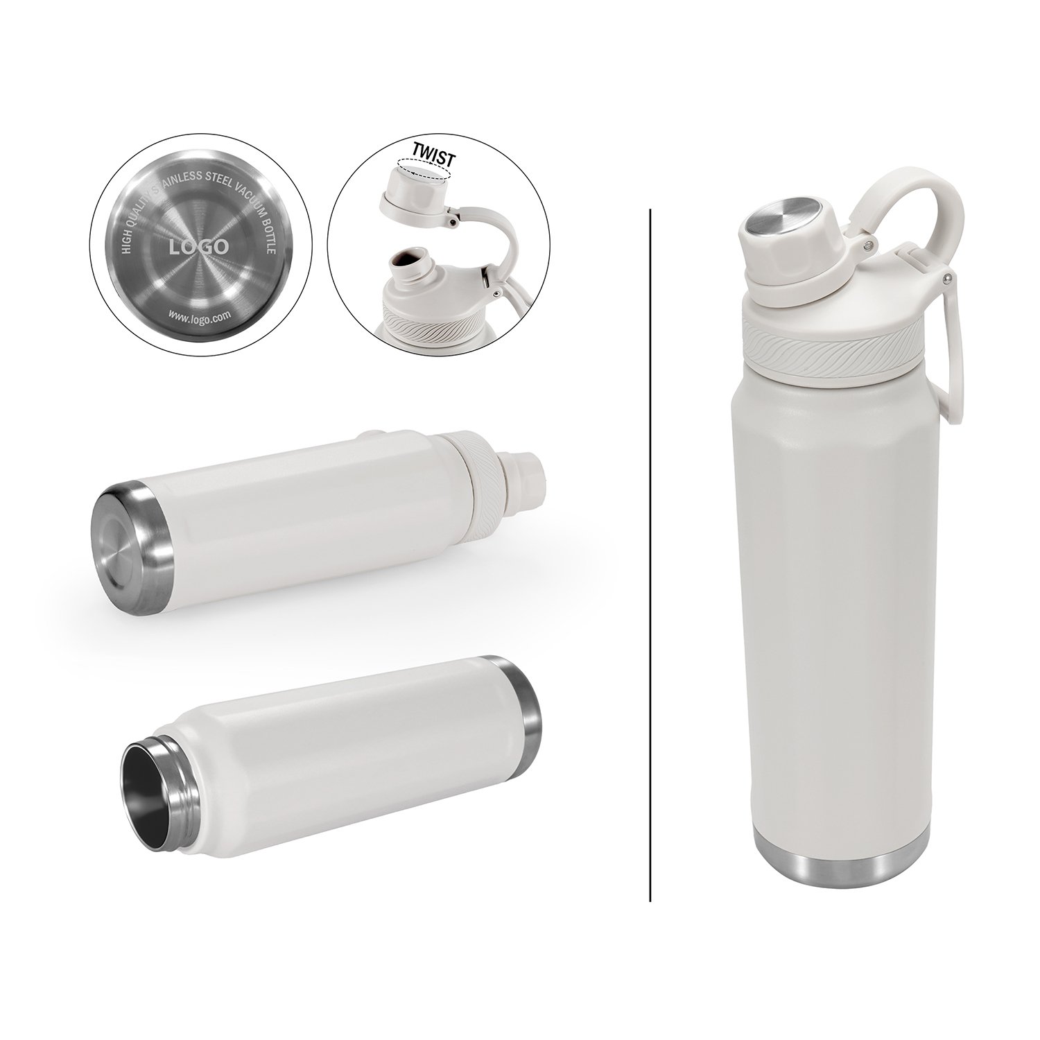 Factory supply Leak-Proof double wall vacuum flask sports water bottle