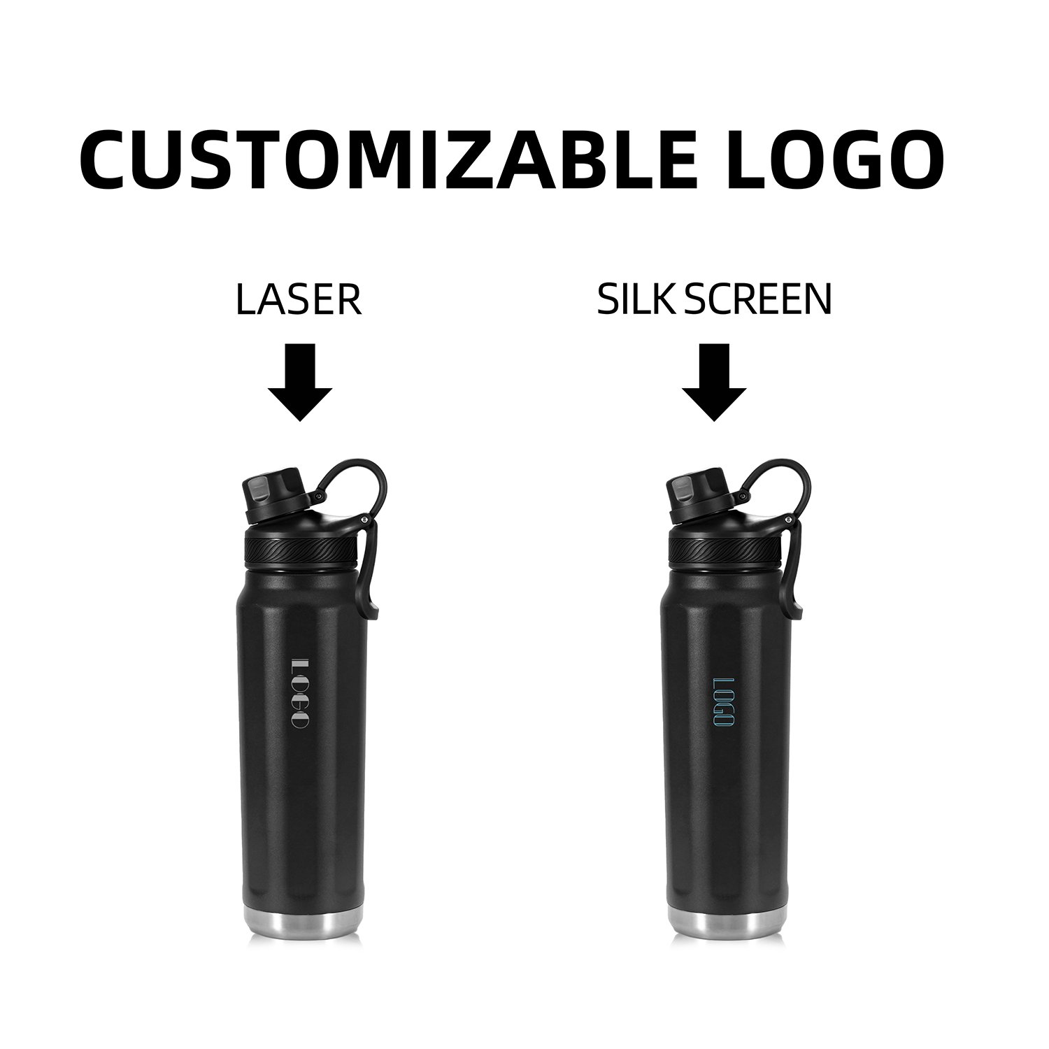 Factory supply Leak-Proof double wall vacuum flask sports water bottle