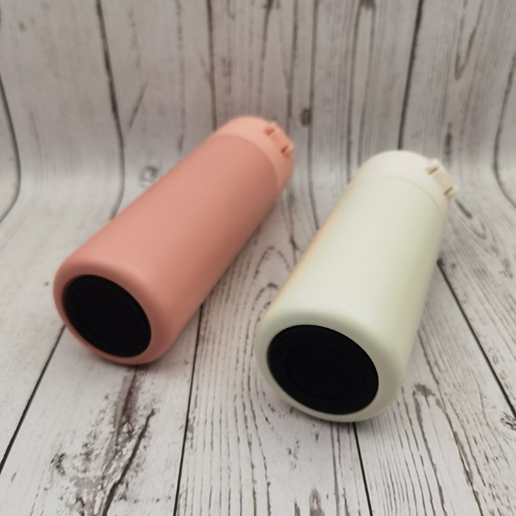 Popular Double Wall Vacuum Insulated Stainless Steel Water Bottle with push button lid