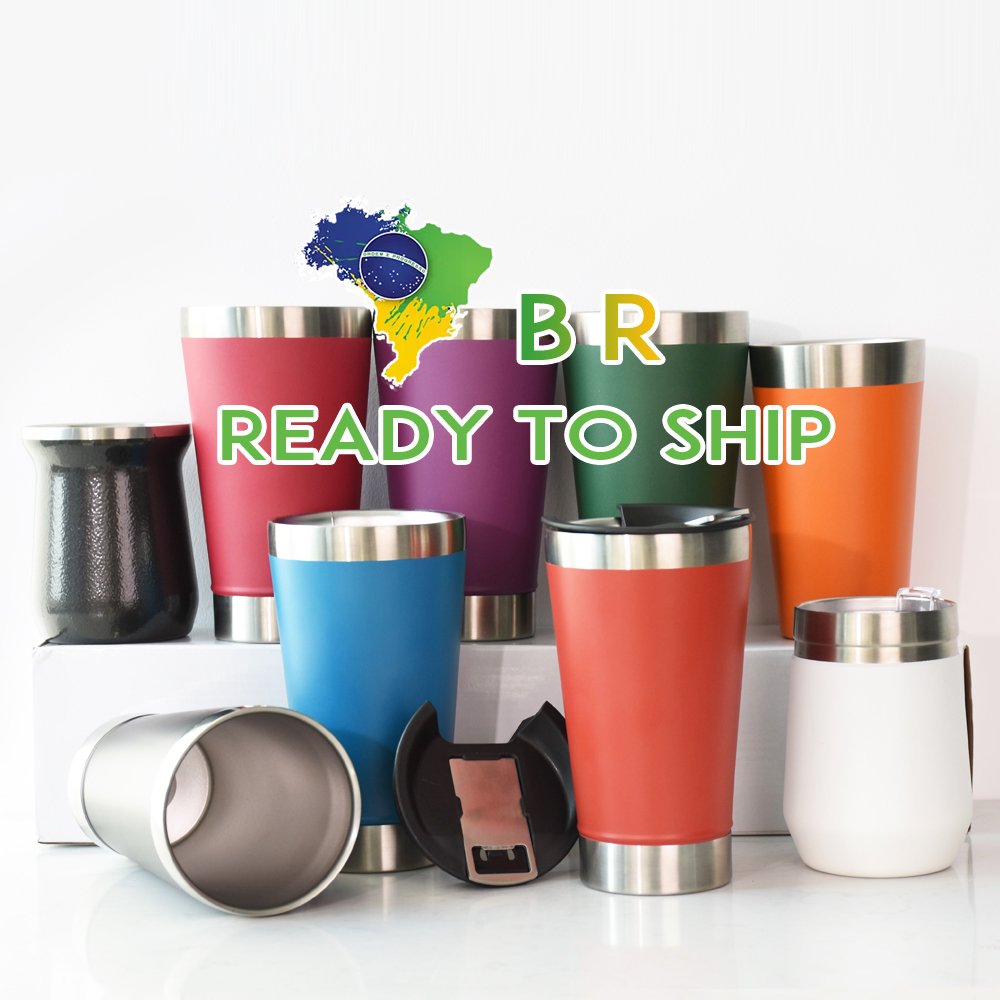 Hot Sell Sublimation 40 Mugs DIY Glass Sublimation Blanks Stainless Steel Skinny Tumbler