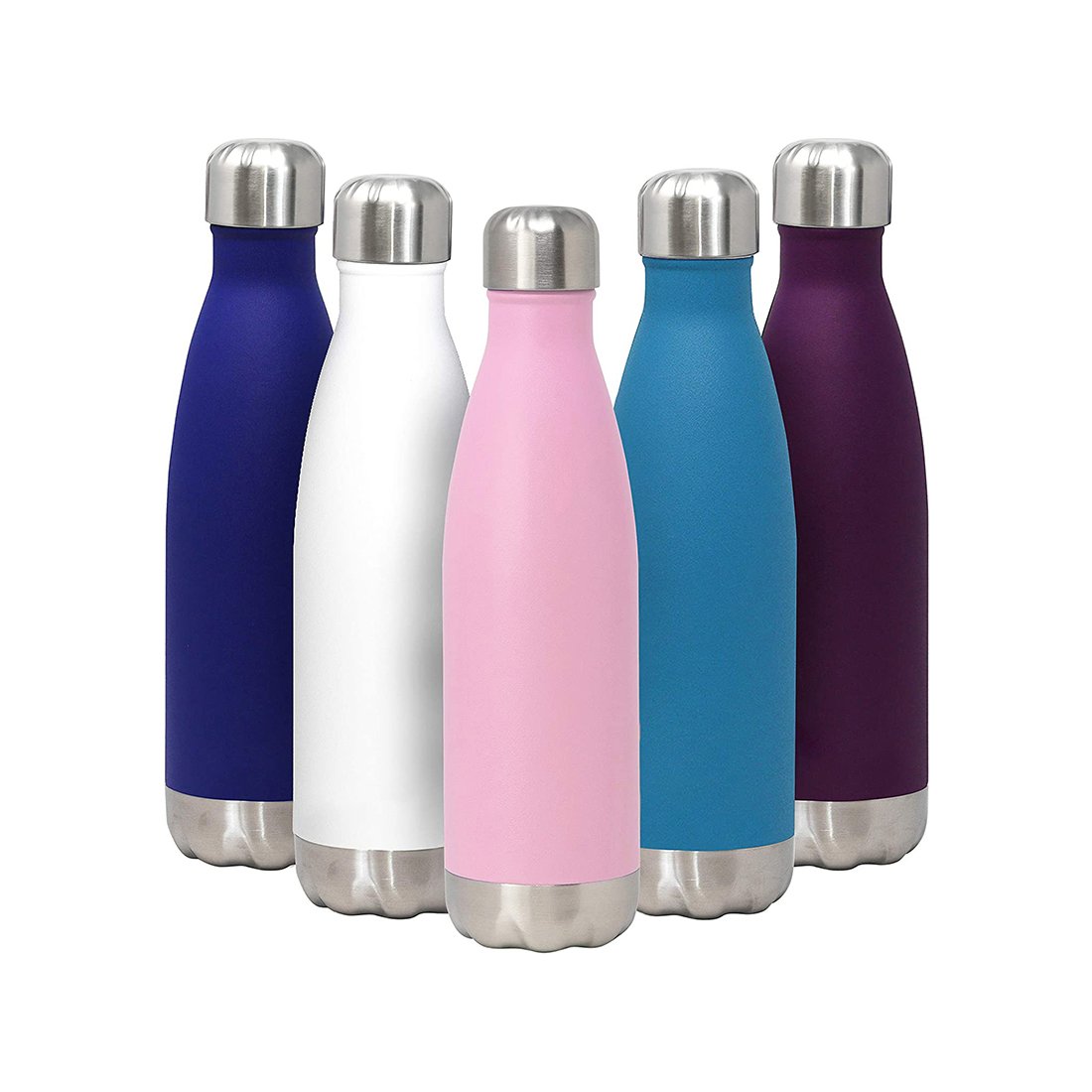 Custom Designed Water Bottle Sport Double Wall Stainless Steel Insulated Orange Water Bottle With BPA Free Sport Custom Label