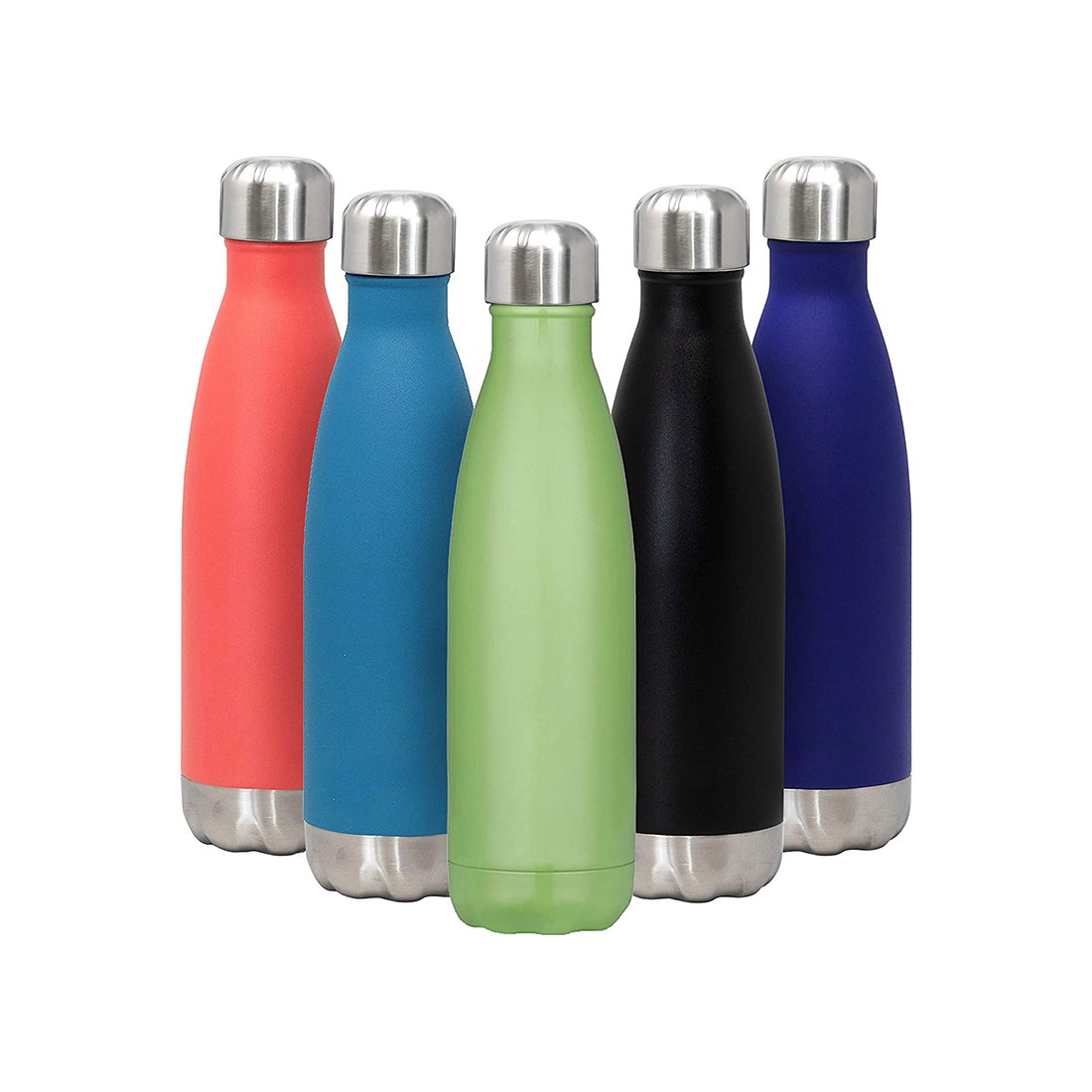 Custom Designed Water Bottle Sport Double Wall Stainless Steel Insulated Orange Water Bottle With BPA Free Sport Custom Label