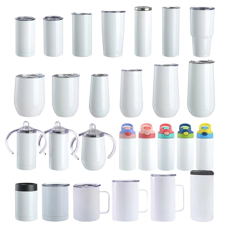Wholesale double wall sublimation blanks mugs 6 oz 10 oz 12 oz 14 oz 15 oz 16 oz 20 oz 22 oz 24 oz 30 oz 32 sublimation tumblers