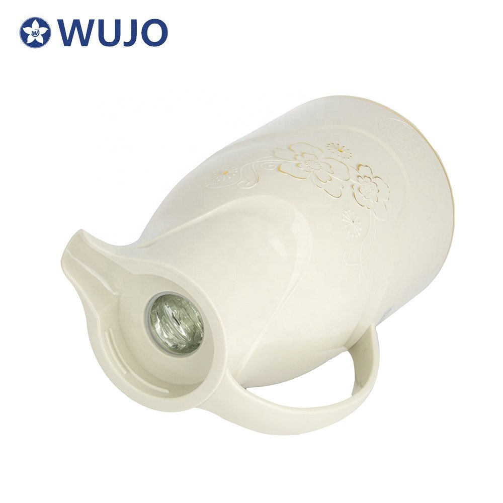 WUJO Manufacturer Custom Plastic Dubai Saudi Afghanistan Thermal Vacuum Flask Inner Glass