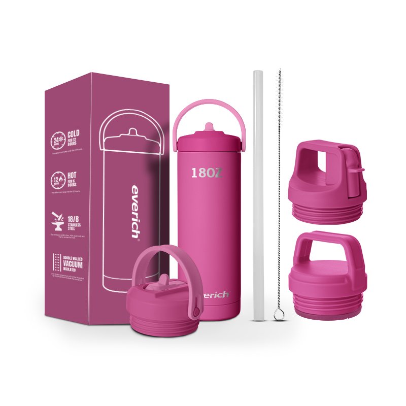 custom aquaflask 18oz 22 oz 32oz insulated sport GYM water drinking bottle double wall stainless steel vacuum aqua flask