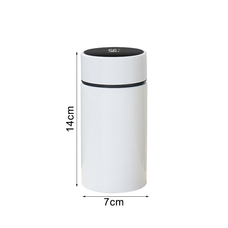 200ML Smart Thermos Water Bottle Intelligent Temperature Display Stainless Steel Vacuum Flasks Thermoses with Filter Tee Cup