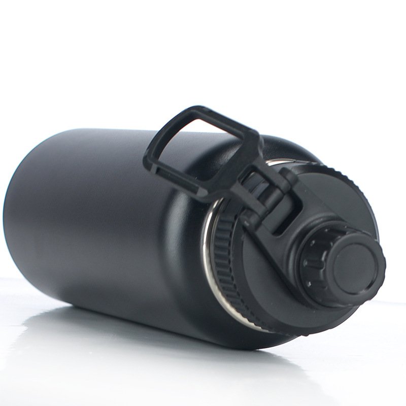 Vacuum Insulated Metal Flask Wide Mouth Gym Sports Drinking Water Bottle 32oz