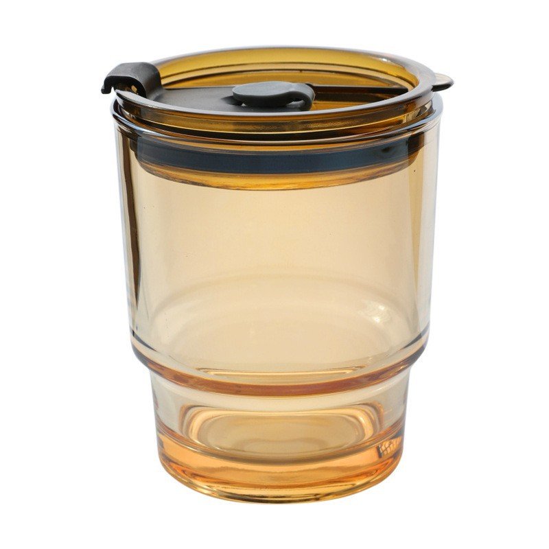 Wholesale Custom Glass Tea Coffee Cup Soda Beer Can Shaped Glass 16oz Cup Mugs With Lid And Straw