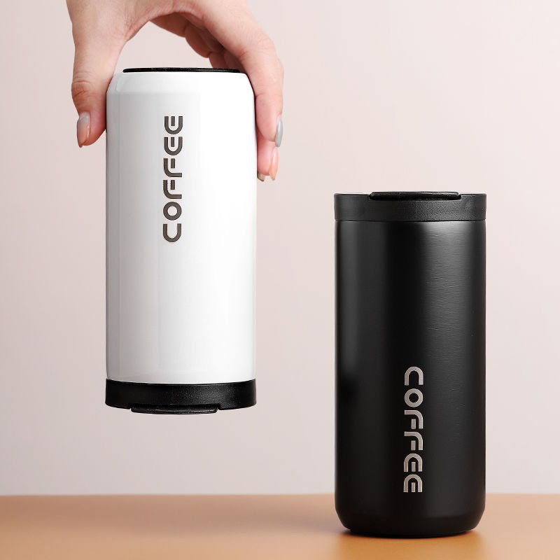 400ml 500ml Double Stainless Steel Coffee Thermos Mug Vacuum Flask Portable Travel Insulated Cup