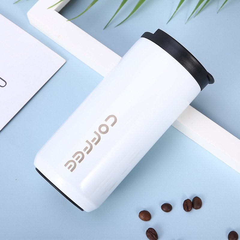 400ml 500ml Double Stainless Steel Coffee Thermos Mug Vacuum Flask Portable Travel Insulated Cup