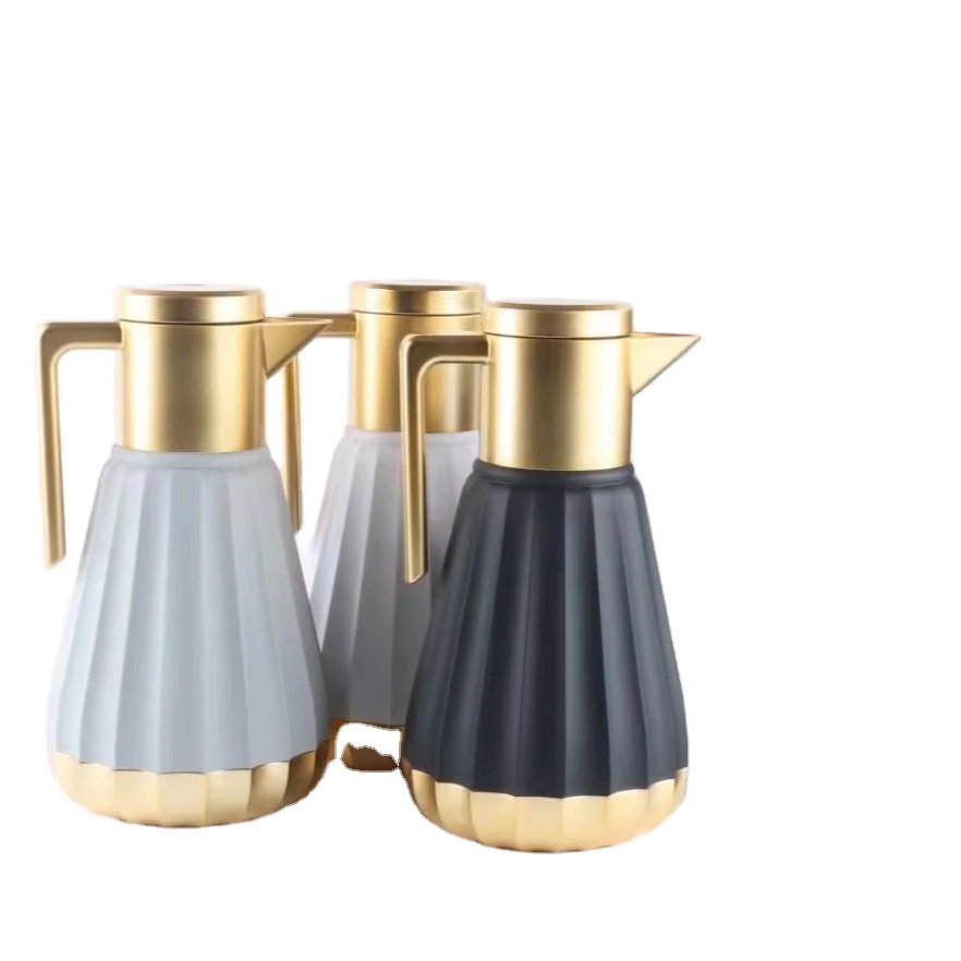 Fast Shipping Royal Arabic Coffee 1L Vacuum Flasks Middle East Countries Style Arabic 1000ML Coffee Flask