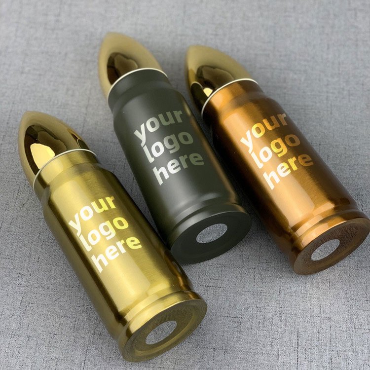 Prostar Bullet Shaped Vacuum Flask Thermos Bottle,Vacuum Cup Bullet Shaped Vacuum Stainless Steel Flask/Thermo