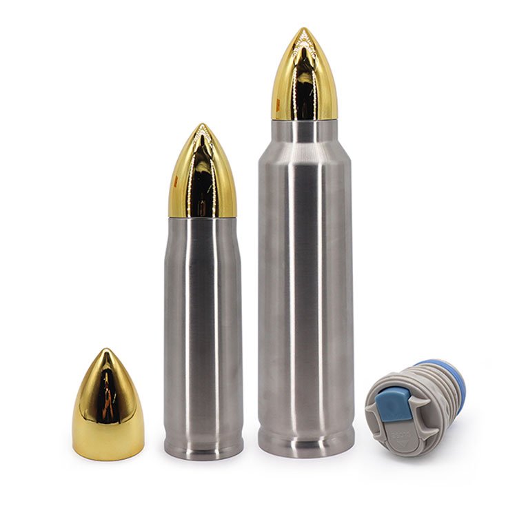 Prostar Bullet Shaped Vacuum Flask Thermos Bottle,Vacuum Cup Bullet Shaped Vacuum Stainless Steel Flask/Thermo