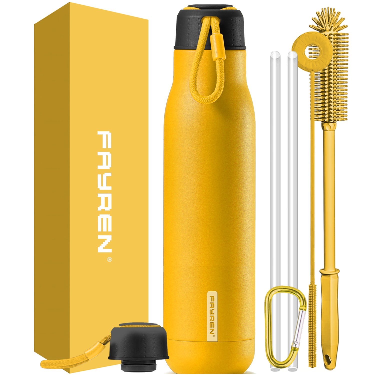 304 stainless steel outdoor hot and cold customized cool bicycle running water bottle hiking thermos vacuum flask personalized