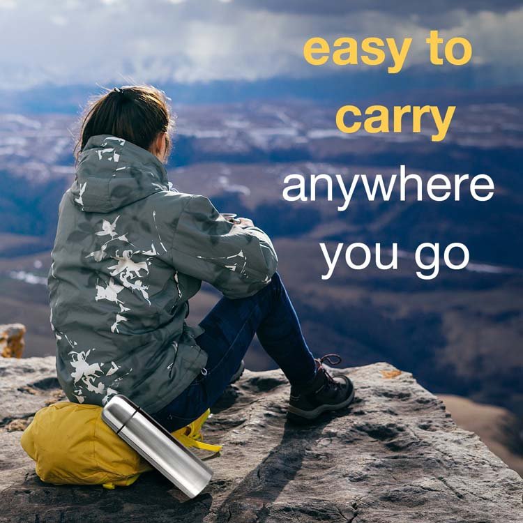 Portable Vacuum Flask Stainless Steel Coffee Thermos Cups Vacuum Flasks, Thermoses Vacuum Flask Stainless Steel thermos bottle