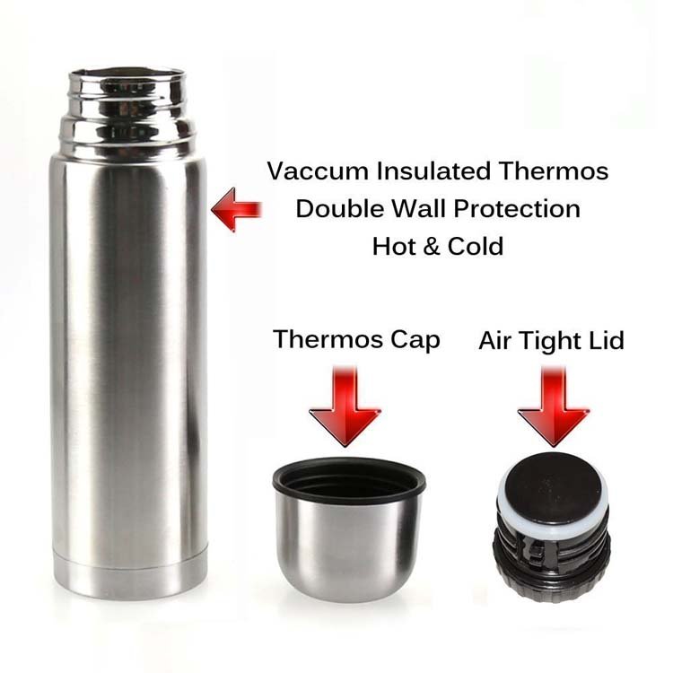 Portable Vacuum Flask Stainless Steel Coffee Thermos Cups Vacuum Flasks, Thermoses Vacuum Flask Stainless Steel thermos bottle