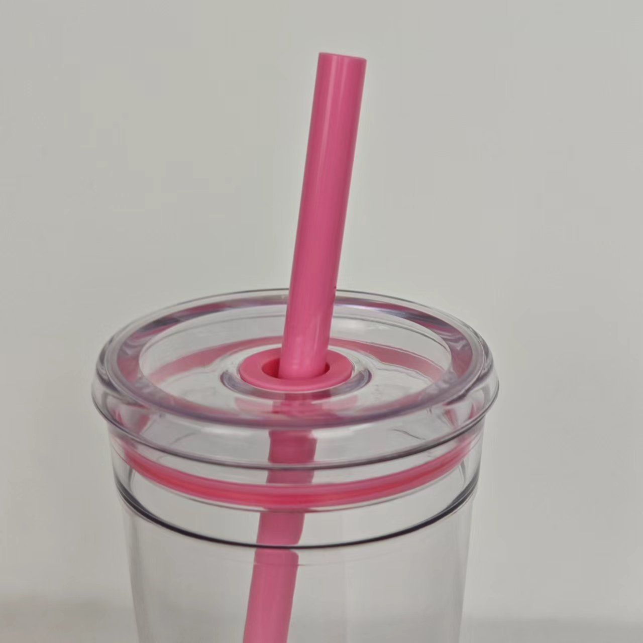 New Hot 16oz Tumbler with Straw Coffee Mug Leak-Proof Lightweight for Home School Office