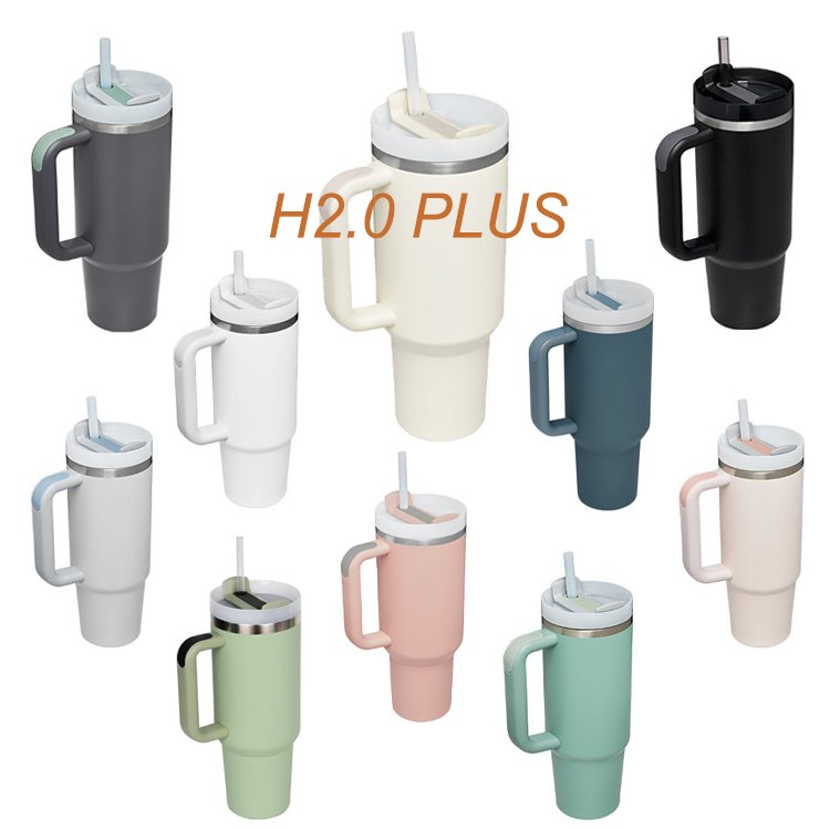 Wholesale Bulk Customizable 40 Oz Tumblers Double Wall Travel Adventure Tumbler With Handle