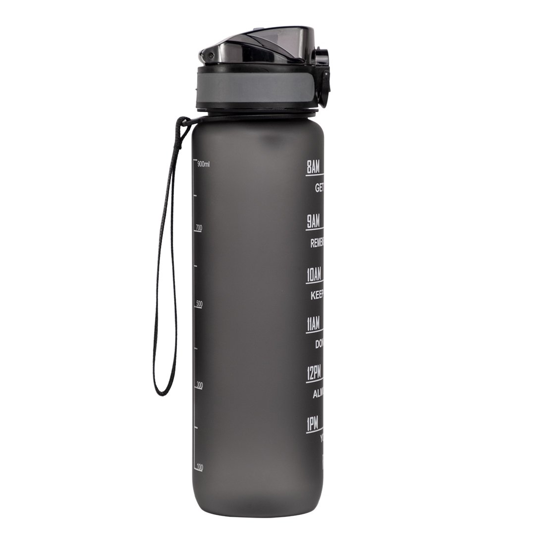 Trendy 2023 New Product 750ml Portable Sport Plastic Drinking Water Bottle with Time Marker