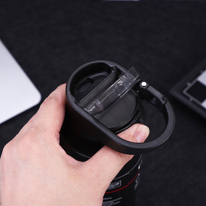 2023 Newly Travel Durable Double Wall 316 Stainless Steel 350ml 500ml Custom Push-to-open Stainless Steel Water Bottle Flask
