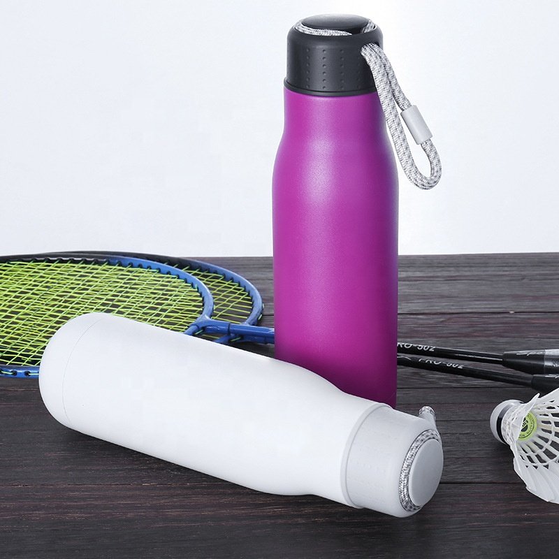 304 Stainless Steel Outdoor Hot And Cold Customised Hiking Vacuum Flask Cool Bicycle Running Water Bottle Personalized