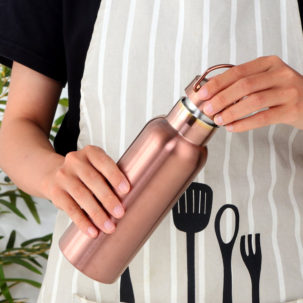 Custom logo Metal Water Bottle For Sport travel Water Bottle Double wall Vacuum Flask