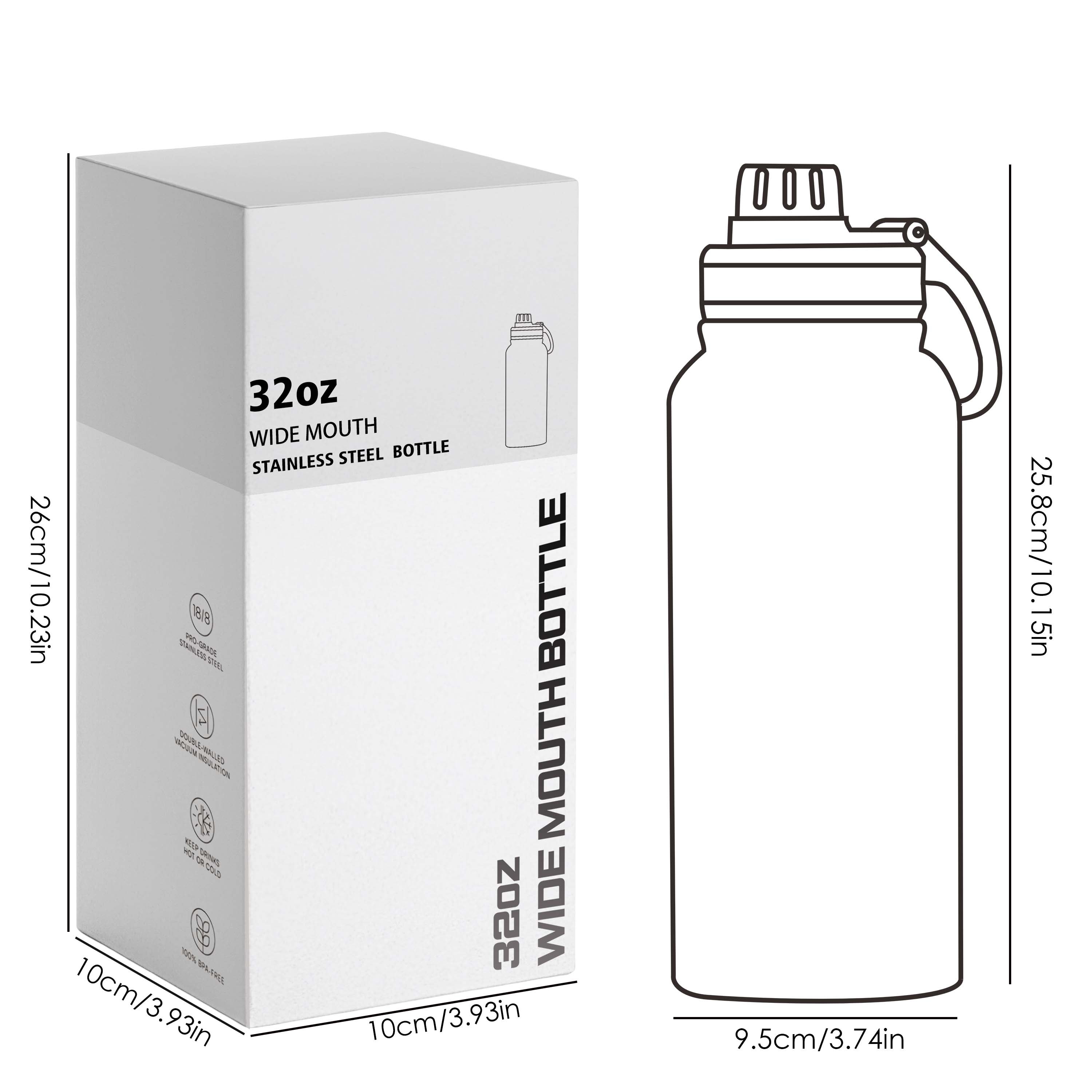 Factory Custom Products Reusable Water Bottle Hot And Cold Mixed Colors Eco-Friendly 32Oz Metal Thermal Water Bottle