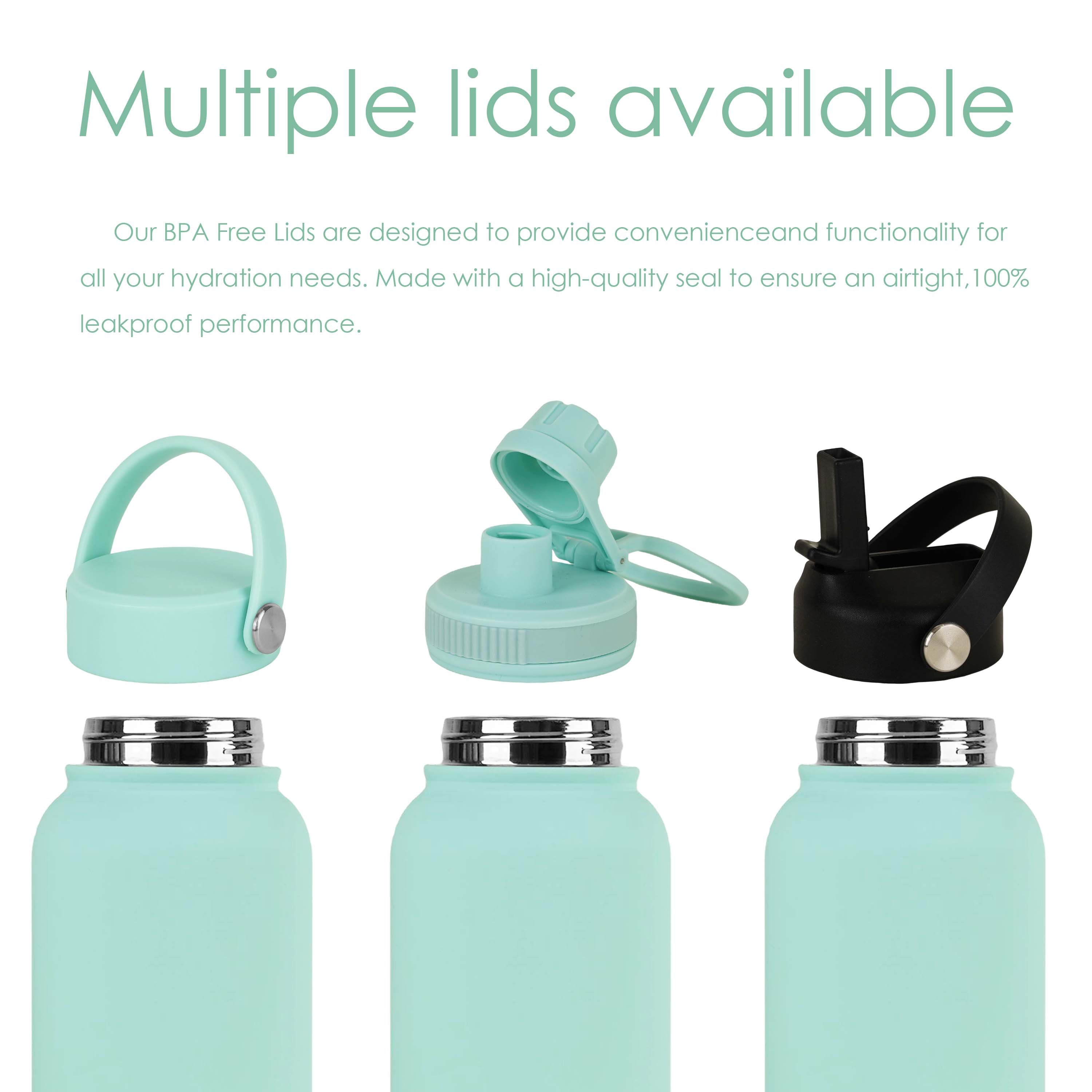 Factory Custom Products Reusable Water Bottle Hot And Cold Mixed Colors Eco-Friendly 32Oz Metal Thermal Water Bottle