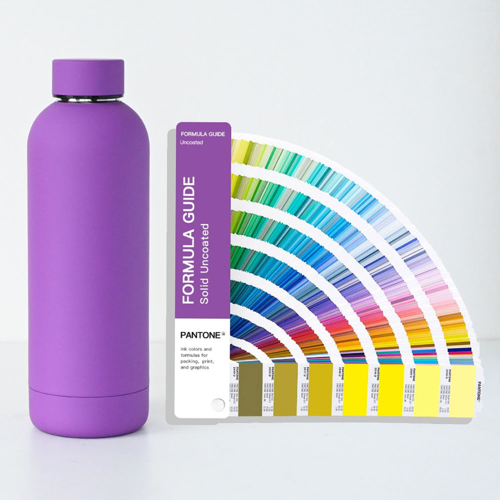 Double Wall Stainless Steel 350ml/500ML/750ml/1000ml Sublimation Thermos Leak-proof Insulated Bullet Water Bottle