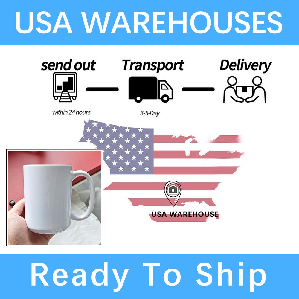 blank mugs for sublimation printing 15 oz blank wholesale USA WAREHOUSE white blanks 15oz sublimation ceramic mug