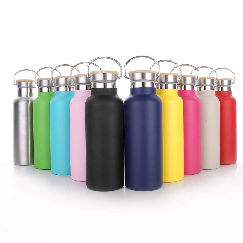 350Ml 500Ml 750Ml 1000ML Capacity Insulated Stainless Steel Vacuum Water Bottles with Custom Logo Double Wall Thermo Bottle