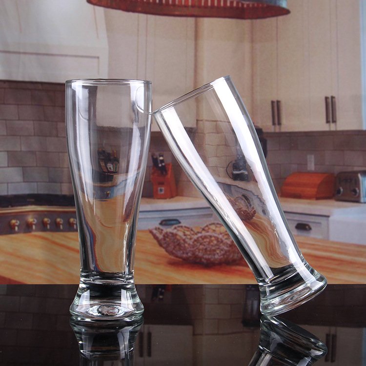 Wholesale Personalized Insulated Funny Dimpled Custom clear Glass Beer Mugs