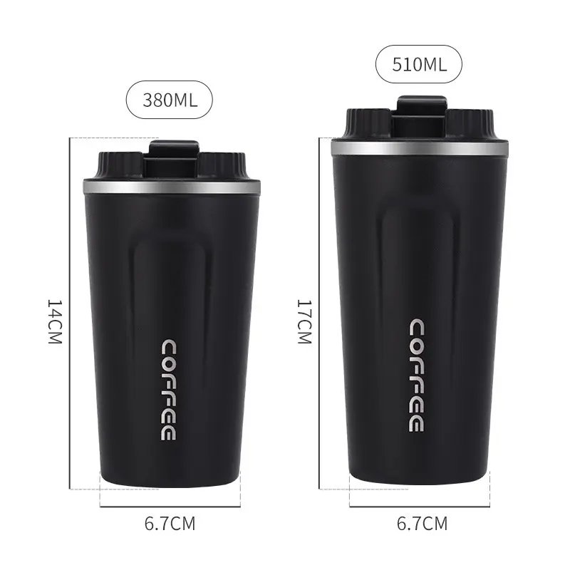 2024 New Double Wall Stainless Steel Vacuum Smart temperature controlled Modern Coffee Mug Cups with temperature display Led Lid