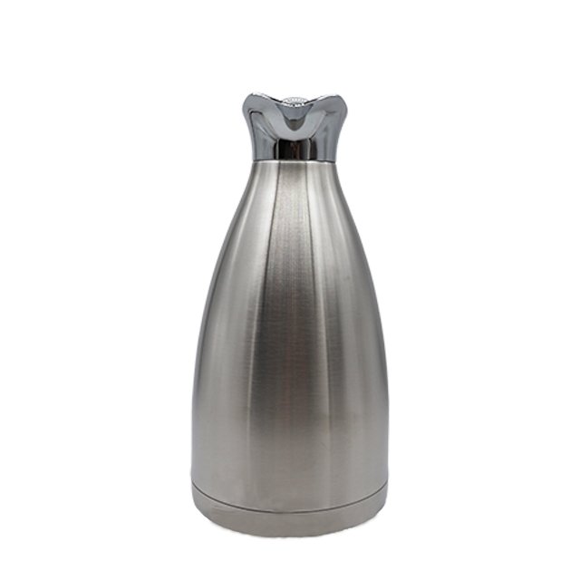 Zinc Handle Double Wall Stainless Steel Vacuum Flasksthermoses Coffee Jug Flask Thermos