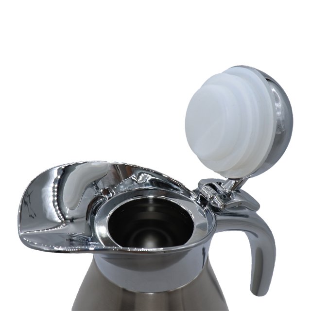 Zinc Handle Double Wall Stainless Steel Vacuum Flasksthermoses Coffee Jug Flask Thermos