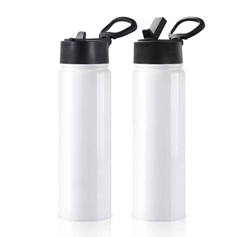 USA ready to ship vacuum flask 22oz sublimation blank tumbler double wall stainless steel water bottle