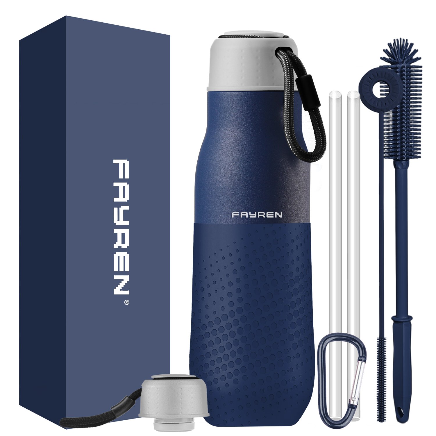 500ML Double Wall Stainless Steel Thermos Outdoor Sport Camping Thermos Vacuum Flask