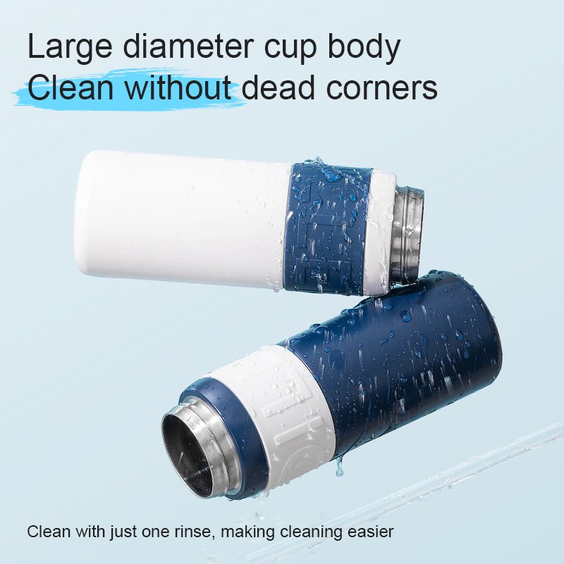 Portable Large 650ml Stainless Steel Vacuum Flask Sports Insulated Water Bottle Custom Logo Eco-friendly Material Hot Cold