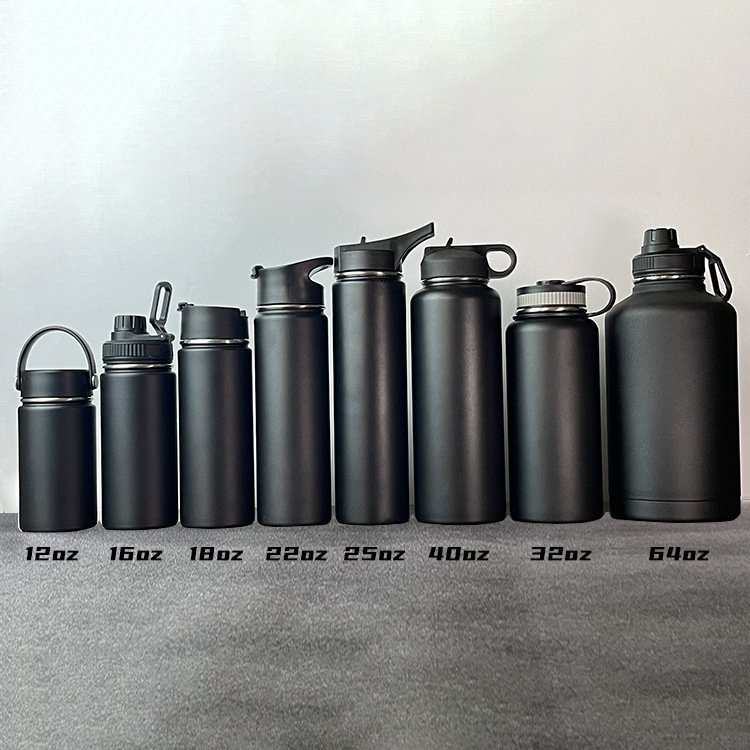 40oz 1.2L 1200ml Custom Thermos Double Wall Stainless Steel Vacuum Flask Sport Water Bottle With Handle