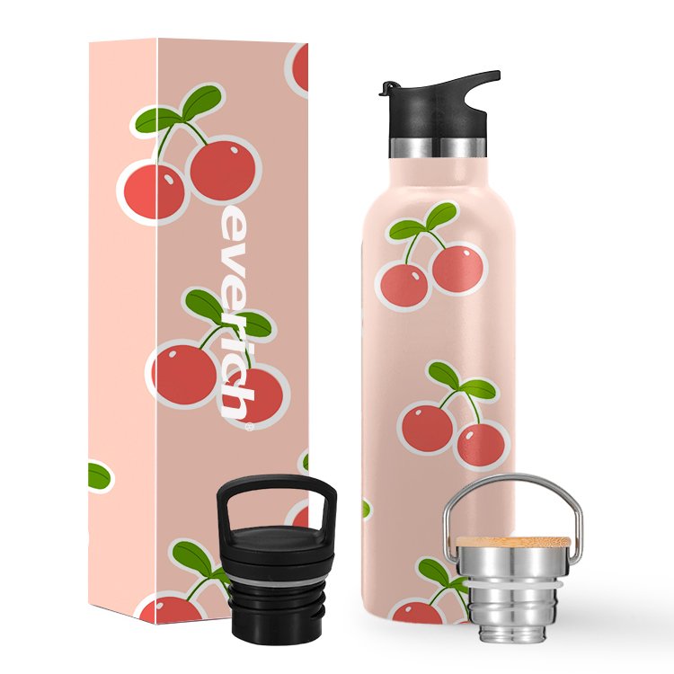 2022 Hot sale everich top seller Sport Water Bottles Stainless Steel Water Bottle Insulated Flask Water Vacuum Flasks