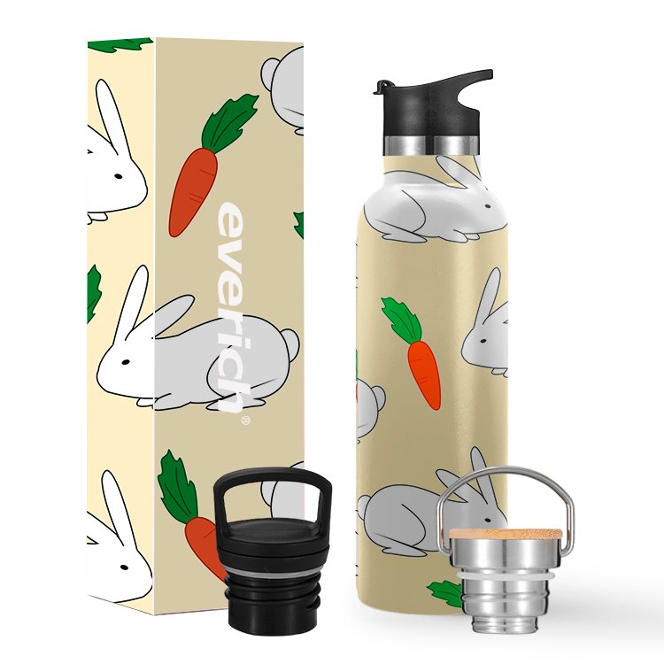 2022 Hot sale everich top seller Sport Water Bottles Stainless Steel Water Bottle Insulated Flask Water Vacuum Flasks
